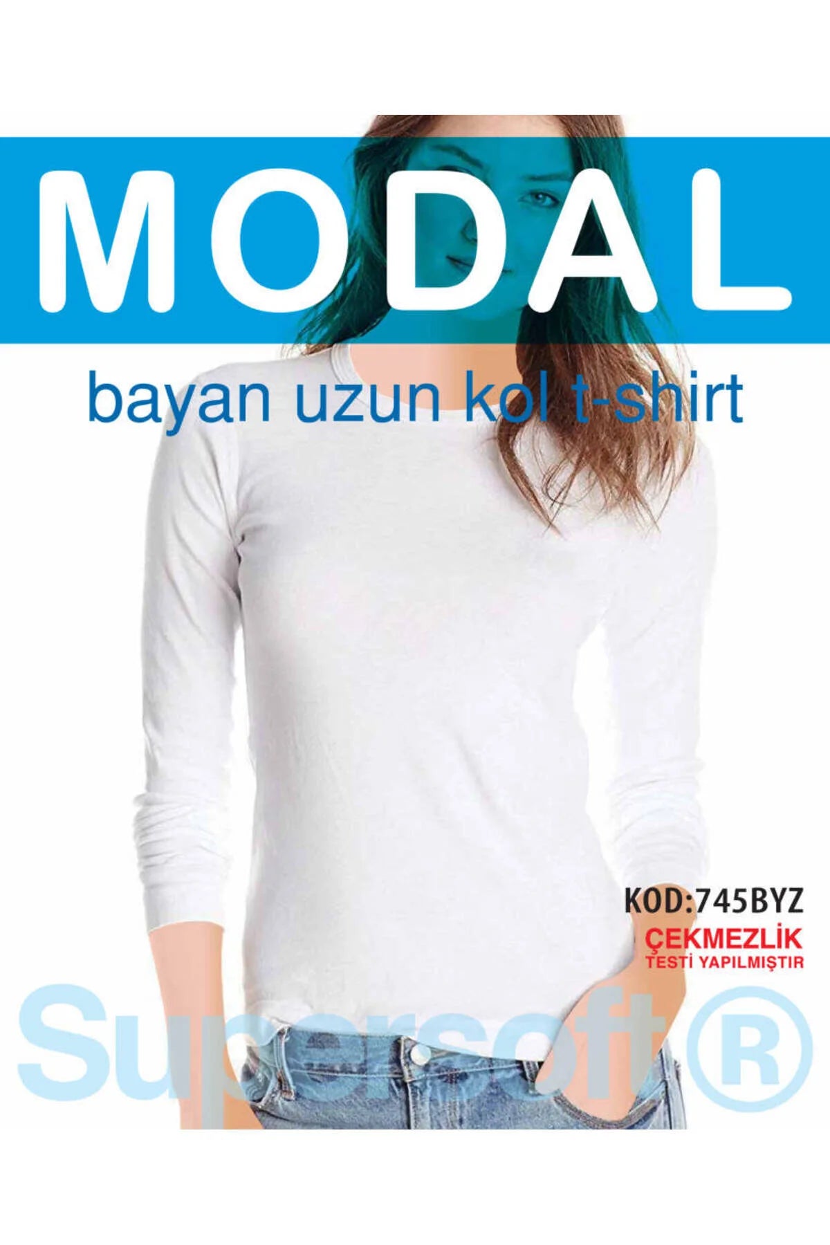 3'Lü Modal Uzun Kol Sıfır Yaka