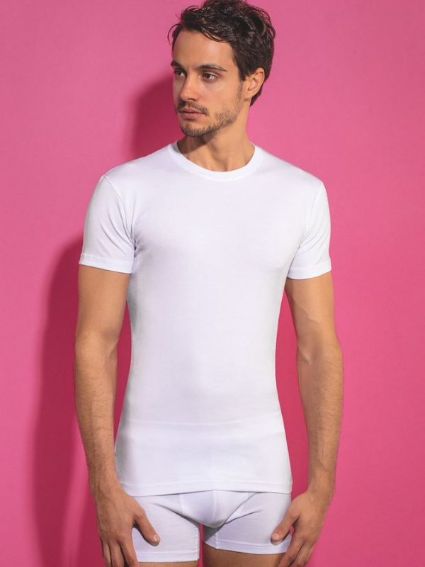 3'Lü Modal Sıfır Yaka T-Shirt