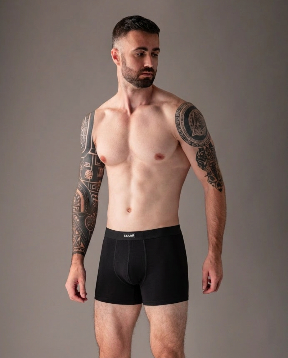 3'Lü Bambu Pamuk Kemer Boxer